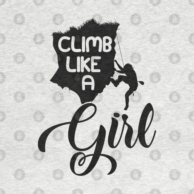 Climb like a girl by KC Happy Shop